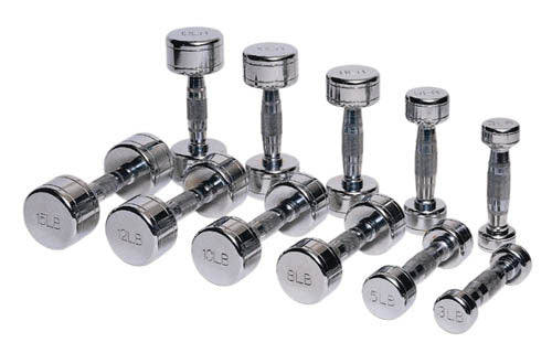 Chrome Dumbell 15 pound