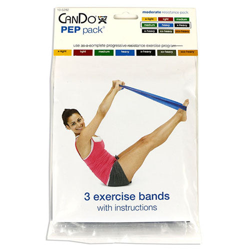 Cando Band PEP Packs Moderate (grn bl blk)