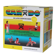 Cando Band Non-Latex Yellow X-Light 25 Yard