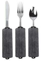 Built-Up Soft Handle Utensil Set/Teaspoon Fork and Knife