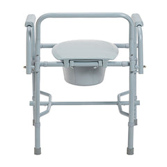 Drop Arm Commode Deluxe-KD Steel