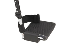 Wheelchair 18 w/Fixed Full Arms & Swingaway Det Footrests