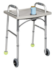 Universal Walker Tray with Cup Holder Grey Drive