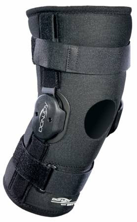 Hinged Knee Support Sleeve w/ Open Popliteal & Horseshoe XS