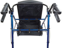 Aluminum Rollator w/Loop Brake Blue 4-Wheel