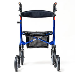 Ascent Euro-Style Rollator Cobalt Blue