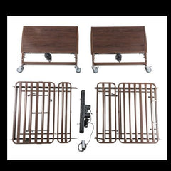 Bariatric Bed Package w/42 Bed Mattress & Side Rails