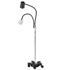 Exam Light Mobile w/ 2x Magnifier Black