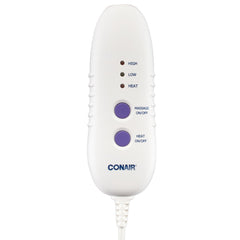 ThermaLuxe Massaging Heating Pad 11.5 x 24