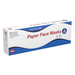 Paper Face Masks Bx/100