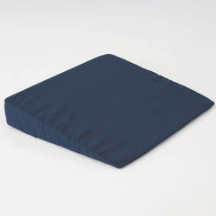 Foam Wedge Wheelchair Cushion Navy 16 x 18 x 3 to 1
