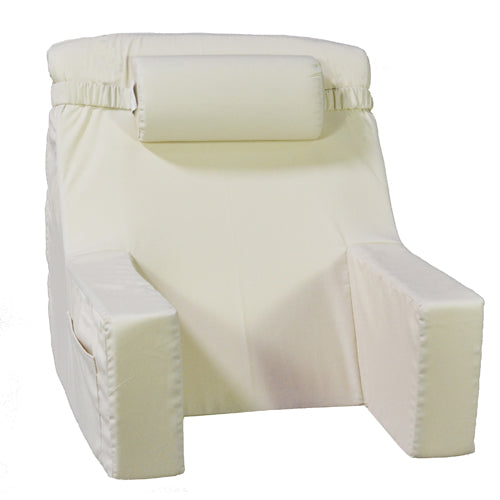 Bed Lounger W/Cervical Roll 24 X 24 15.5 PolyFoam Cs/2
