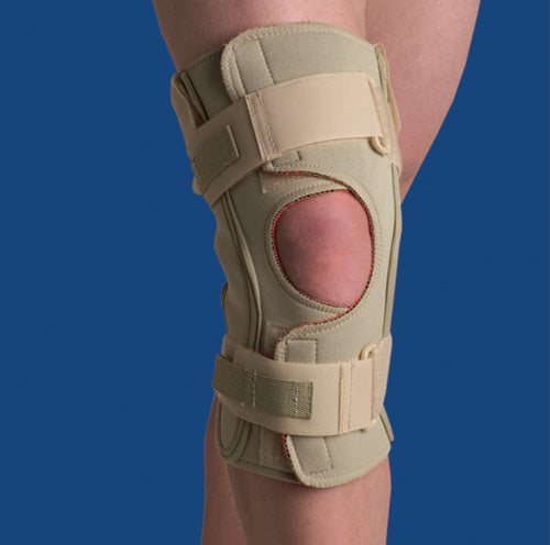 Knee Brace Open Wrap Range of Motion Extra Large