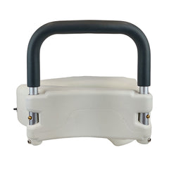 Raised Toilet Seat with Lock & Arms Blue Jay Retail Each