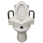 Bathroom Perfect 5  Raised Toilet Seat w/Lock&Arms  Cs/2
