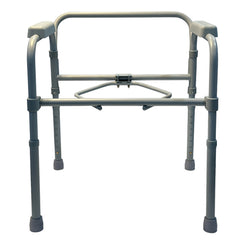 Convenient Commode Folding Steel Commode - Elongated Cs/3