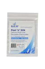 Reusable Electrodes Pack/2 3 x4 Rectangle Blue Jay Brand