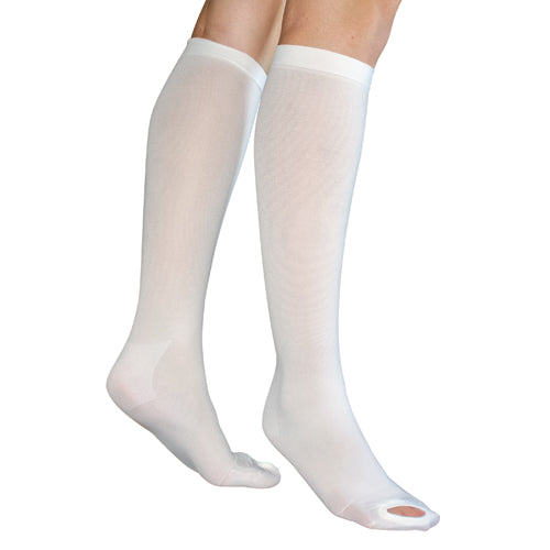 Anti-Embolism Stockings Md/Reg 15-20mmHg Below Knee Insp Toe