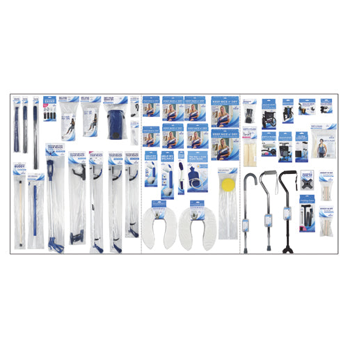 Planogram Mixed Bath ADL & Mobility 10' x 60