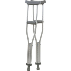 Aluminum Underarm Crutches Junior 4'6 -5'2 Pair