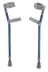 Pediatric Forearm Crutches(pr) Knight Blue 4'4 -5'5  Ht