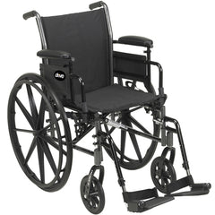 Cruiser 3 Wheelchair 18 Flip Back Full Arm