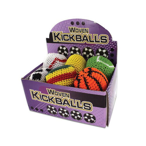 Sports Theme Kick Sack Countertop Display Pk/24