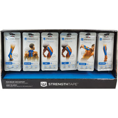 StrengthTape Kinesiology Tape Kit Display (36 pcs)