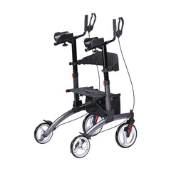 Elevate Upright Walker Gray
