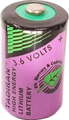 Lithium Battery Tadiran 1/2AA-Size 3.6 Volts