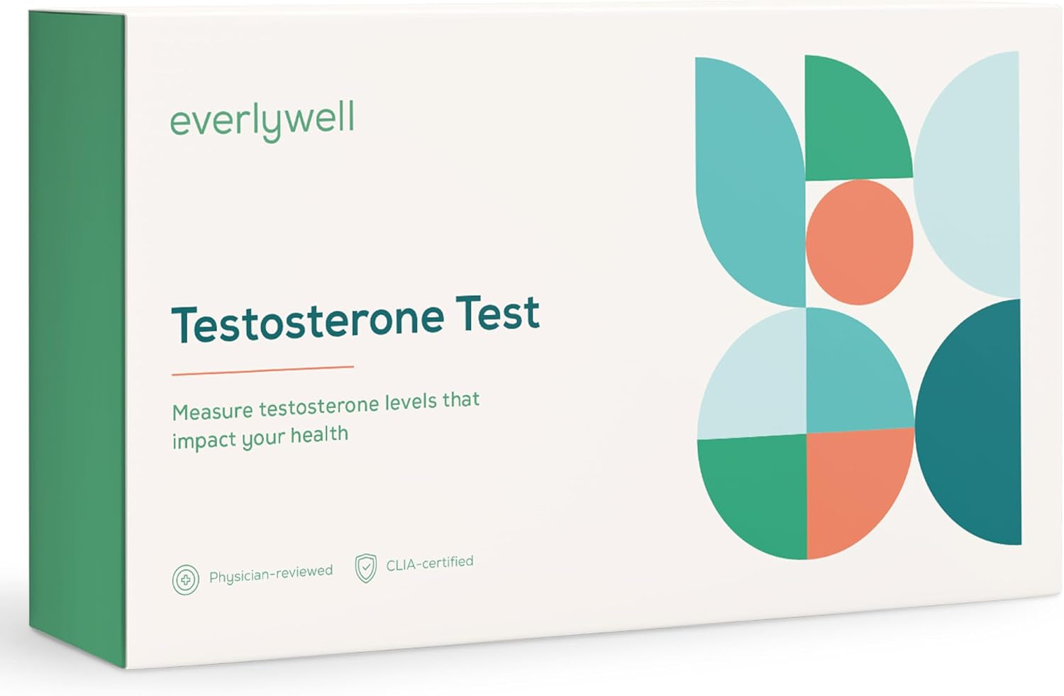 At-Home Testosterone Test - Clia-Certified Lab Results - Size: One Kit