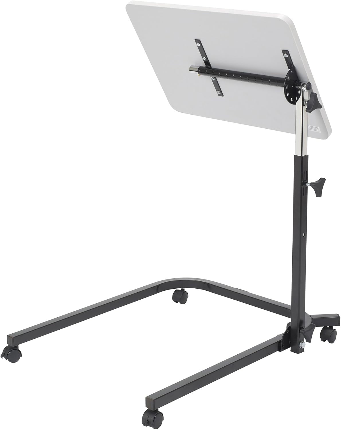 Pivot and Tilt Adjustable Overbed Table