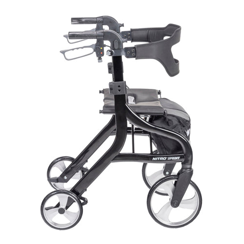 Nitro Sprint Rollator  Black