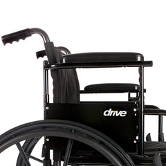 Cruiser X4 W/C 20  w/SF & Ht Adj Flip-Back Desk Arms