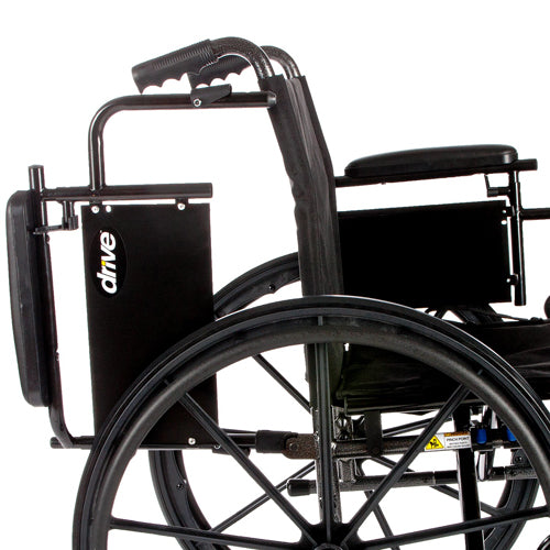 Cruiser X4 W/C 20  w/SF & Ht Adj Flip-Back Desk Arms