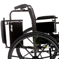 Cruiser X4 W/C 20  w/SF & Ht Adj Flip-Back Desk Arms