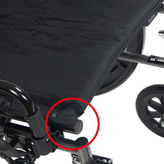 Cruiser X4 W/C 20  w/SF & Ht Adj Flip-Back Desk Arms