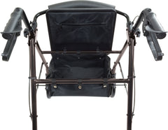 Aluminum Rollator w/Loop Brake Black  4-Wheel
