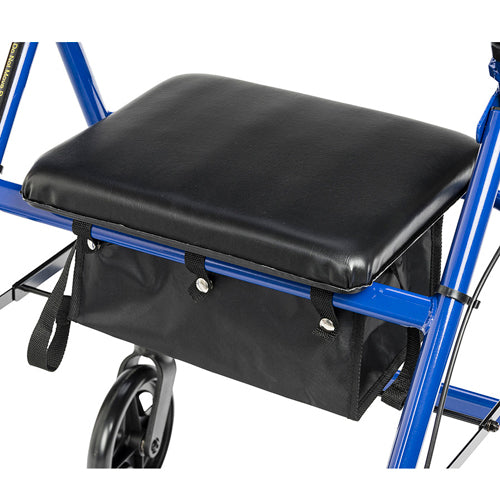 Rollator Aluminum w/Adj. Seat Height  Blue