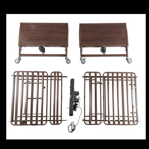 Bariatric Bed Package w/42 Bed Mattress & Side Rails