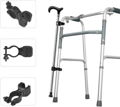 2-Piece Wheelchair Cane Holder Kit (Universal Fit)