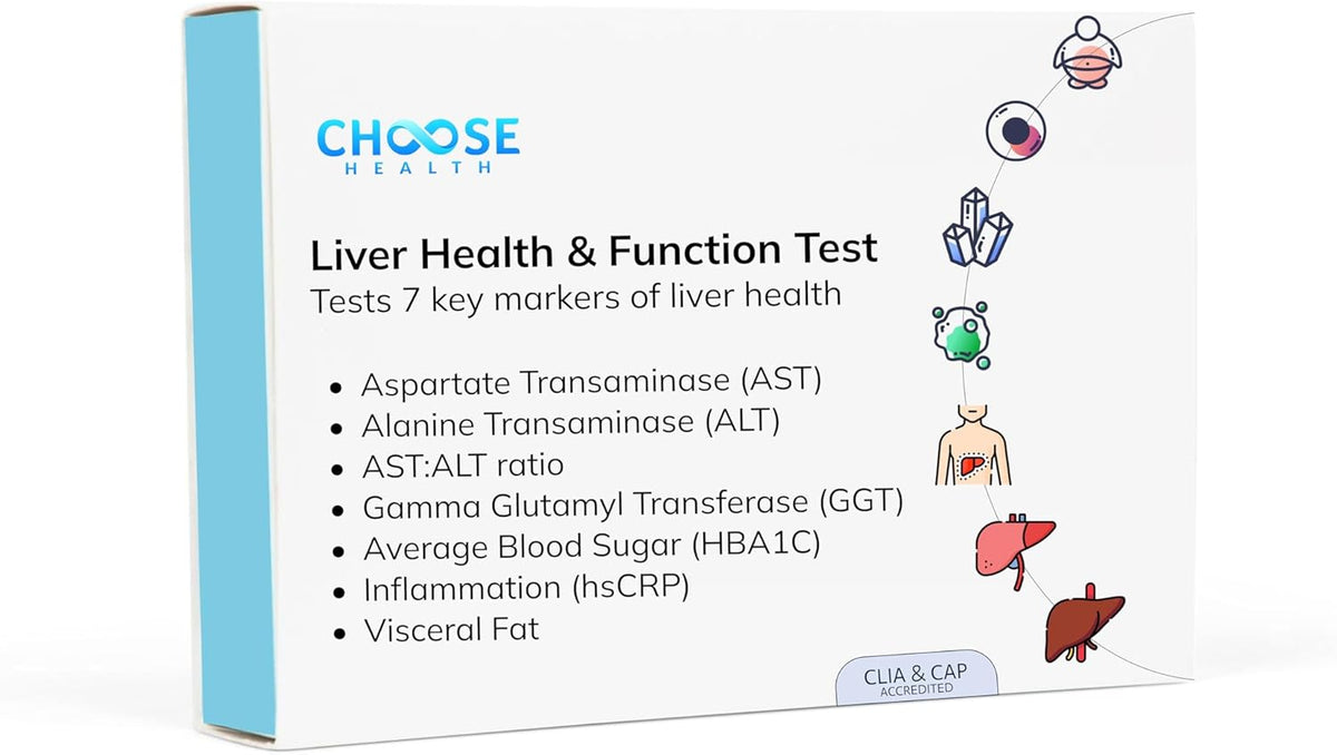 Liver Health Test - 7-In-1 At-Home - Size: One Test