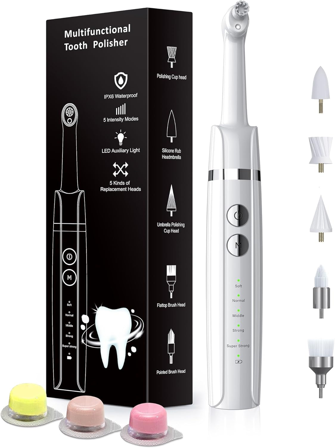 Rechargeable Tooth Whitening Kit, 1 Kit