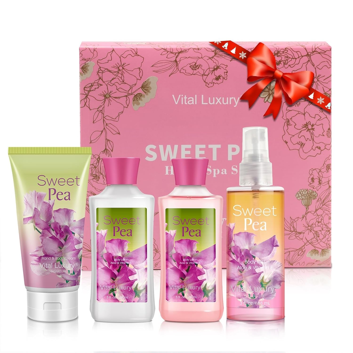 Japanese Cherry Blossom Travel Bath Kit � 3 Fl Oz