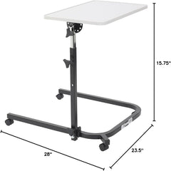 Pivot and Tilt Adjustable Overbed Table