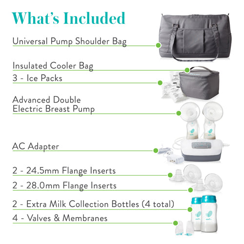 Evenflo Deluxe Advanced Breast Pump Double Electric