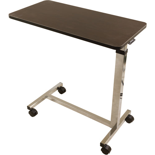 Overbed Table Non-Tilt w/Chrome Finish (30 x15 )