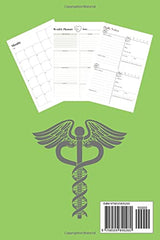 Home Health Nurse Planner - Patient Visit Logbook - Size: 6X9 Inches