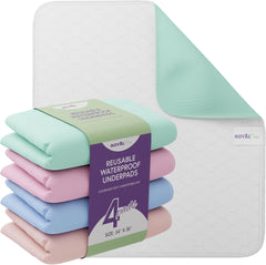 17. Incontinence Bed Pads - 4-Pack, 34" X 36"