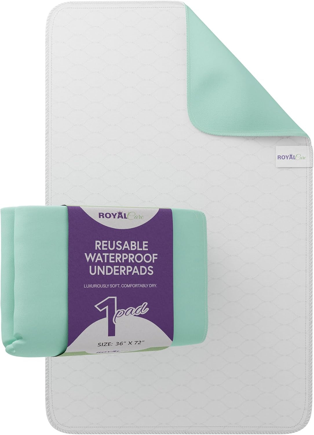 17. Incontinence Bed Pads - 4-Pack, 34" X 36"